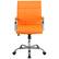 Alt View 11. Alamont Home - Vivian Contemporary Vinyl Executive Swivel Office Chair - Orange.