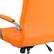 Alt View 15. Alamont Home - Vivian Contemporary Vinyl Executive Swivel Office Chair - Orange.