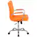 Alt View 16. Alamont Home - Vivian Contemporary Vinyl Executive Swivel Office Chair - Orange.