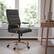 Alt View 12. Alamont Home - Whitney High Back Modern Leather/Faux Leather Executive Swivel Office Chair - Black LeatherSoft/Gold Frame.