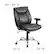 Alt View 13. Alamont Home - Hercules Contemporary Leather/Faux Leather 24/7 Big & Tall Swivel Office Chair - Black LeatherSoft.