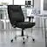 Alt View 12. Alamont Home - Hercules Big & Tall 400 lb. Rated Mid-Back Black LeatherSoft Ergonomic Task Office Chair - Black LeatherSoft.