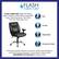 Flash Furniture Hercules Series Big & Tall 400 lb. Rated Black LeatherSoft Deep Tufted Ergonomic Task Office Chair with Adjustable Arms Safe Durable High-Quality Commercial Grade Commercial grade tested to ensure the safety and durability of our Flash Furniture products. This product conforms with ANSI/BIFMA X5.1 Standard for office chairs.