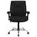 Alt View 11. Alamont Home - Hercules Contemporary Fabric Big & Tall Swivel Mid-Back Office Chair with Adjustable Arms - Black Fabric.