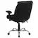 Alt View 14. Alamont Home - Hercules Contemporary Fabric Big & Tall Swivel Mid-Back Office Chair with Adjustable Arms - Black Fabric.