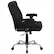 Alt View 16. Alamont Home - Hercules Contemporary Fabric Big & Tall Swivel Mid-Back Office Chair with Adjustable Arms - Black Fabric.