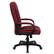 Alt View 13. Alamont Home - Jessica Contemporary Fabric Executive Swivel Office Chair - Burgundy Fabric.