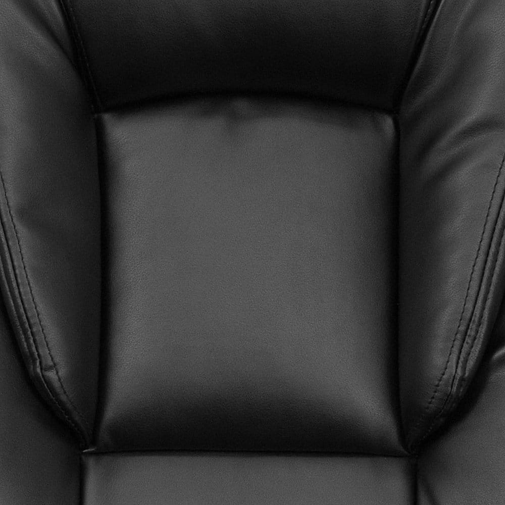 Alt View 18. Alamont Home - Oma Contemporary Leather/Faux Leather Executive Swivel Office Chair - Black.