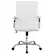 Alt View 11. Alamont Home - Whitney Mid-Back Modern Leather/Faux Leather Executive Swivel Office Chair - White LeatherSoft/Chrome Frame.