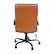 Alt View 20. Alamont Home - Whitney High Back Modern Leather/Faux Leather Executive Swivel Office Chair - Brown LeatherSoft/Black Frame.