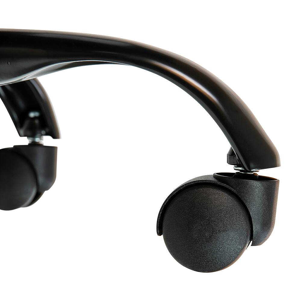 Alt View 21. Alamont Home - Whitney High Back Modern Leather/Faux Leather Executive Swivel Office Chair - Brown LeatherSoft/Black Frame.