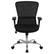 Alt View 11. Alamont Home - Jasmine Contemporary Mesh Swivel Office Chair - Black.