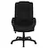 Alt View 11. Alamont Home - Jessica Contemporary Fabric Executive Swivel Office Chair - Black Fabric.