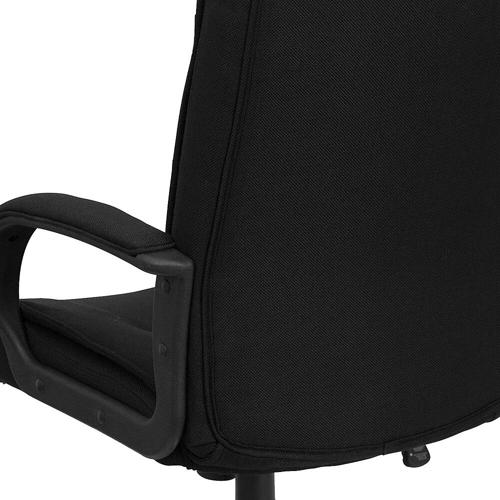 Alt View 17. Alamont Home - Jessica Contemporary Fabric Executive Swivel Office Chair - Black Fabric.