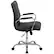Alt View 22. Alamont Home - Whitney Mid-Back Modern Leather/Faux Leather Executive Swivel Office Chair - Black LeatherSoft/Chrome Frame.