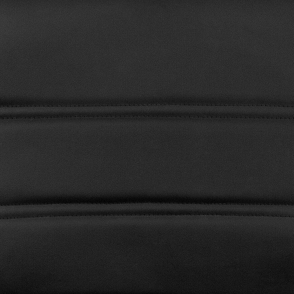 Alt View 25. Alamont Home - Whitney Mid-Back Modern Leather/Faux Leather Executive Swivel Office Chair - Black LeatherSoft/Chrome Frame.