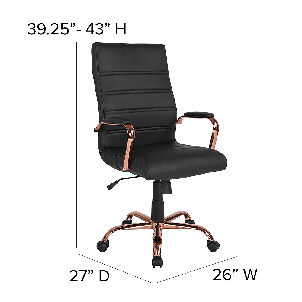 Rose best sale swivel chair