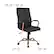 Alt View 13. Alamont Home - Whitney High Back Modern Leather/Faux Leather Executive Swivel Office Chair - Black LeatherSoft/Rose Gold Frame.