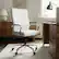 Alt View 14. Alamont Home - Whitney High Back Modern Leather/Faux Leather Executive Swivel Office Chair - White LeatherSoft/Rose Gold Frame.
