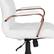 Alt View 24. Alamont Home - Whitney High Back Modern Leather/Faux Leather Executive Swivel Office Chair - White LeatherSoft/Rose Gold Frame.