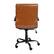 Alt View 20. Alamont Home - Whitney Modern Leather/Faux Leather Executive Swivel Office Chair - Brown LeatherSoft/Black Frame.