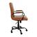 Alt View 22. Alamont Home - Whitney Modern Leather/Faux Leather Executive Swivel Office Chair - Brown LeatherSoft/Black Frame.