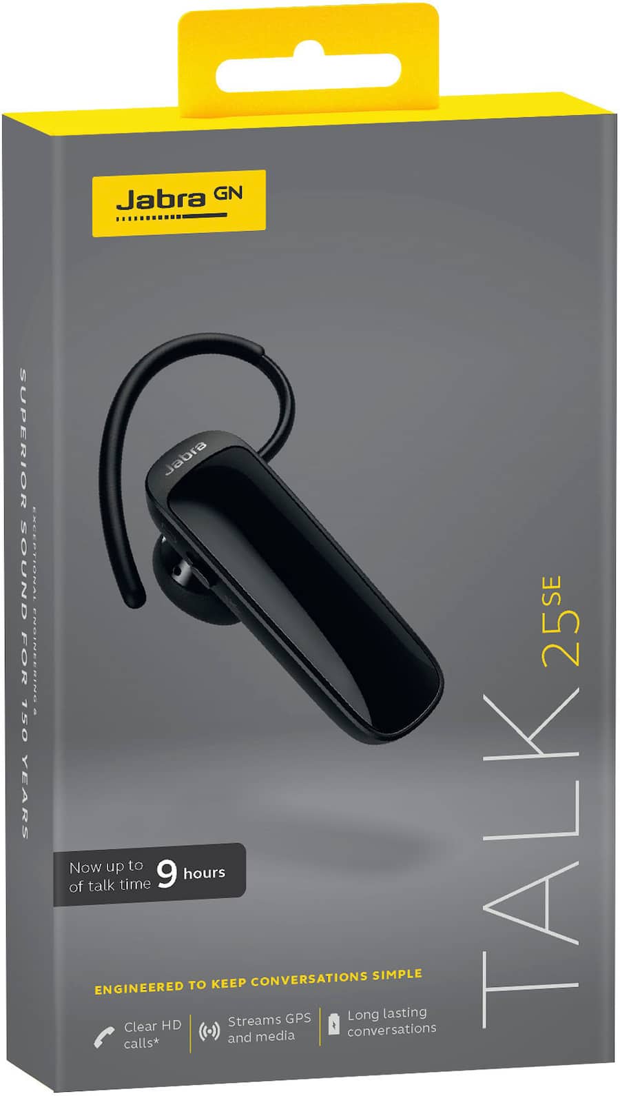 新品 jabra talk25 SE ジャブラトーク25 Jabra Talk 25 SE Bluetooth Headset Black 100-92310901-02