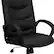 Alt View 15. Alamont Home - Chelsea Contemporary Leather/Faux Leather Swivel Office Chair - Black.