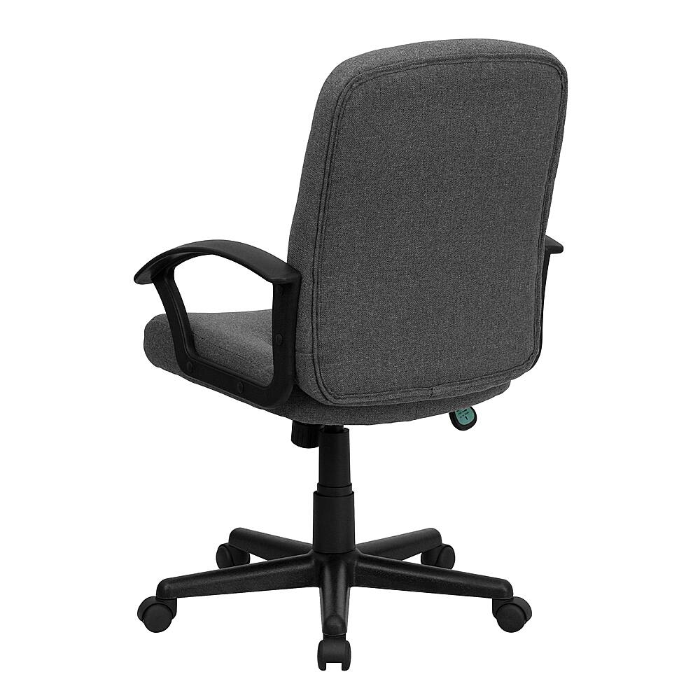 Alt View 14. Alamont Home - Garver Contemporary Fabric Executive Swivel Office Chair - Gray.
