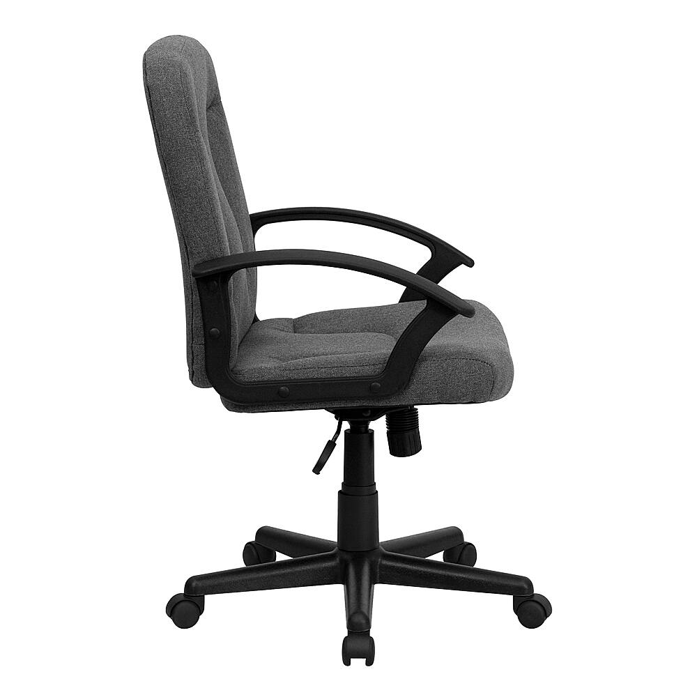 Alt View 16. Alamont Home - Garver Contemporary Fabric Executive Swivel Office Chair - Gray.