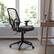 Alt View 13. Alamont Home - Salerno Contemporary Mesh Executive Swivel Office Chair with Arms - Dark Gray.