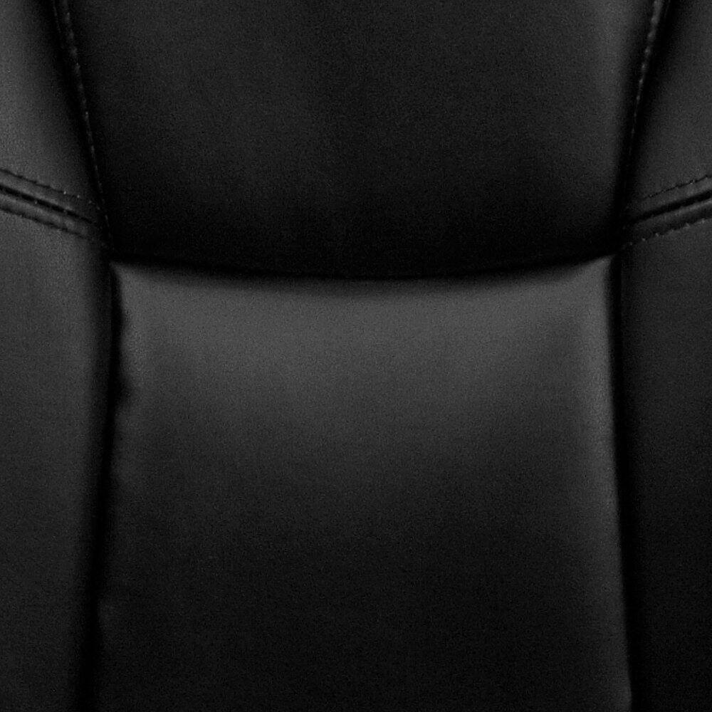 Alt View 18. Alamont Home - Caroline Contemporary Leather/Faux Leather Swivel Office Chair - Black LeatherSoft.