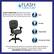 Flash Furniture Flash Furniture Mid-Back Gray Fabric Multifunction Swivel Ergonomic Task Office Chair with Pillow Top Cushioning and Arms Safe Durable High-Quality Commercial Grade Commercial grade tested to ensure the safety and durability of our Flash Furniture products. This product conforms with ANSI/BIFMA X5.1 Standard for office chairs.