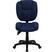Alt View 11. Alamont Home - Caroline Contemporary Fabric Swivel Office Chair - Navy Blue Fabric.