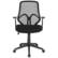 Alt View 11. Alamont Home - Salerno Contemporary Mesh Executive Swivel Office Chair with Arms - Black.