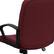 Alt View 17. Alamont Home - Garver Contemporary Fabric Executive Swivel Office Chair - Burgundy.
