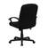 Alt View 14. Alamont Home - Garver Contemporary Fabric Executive Swivel Office Chair - Black.