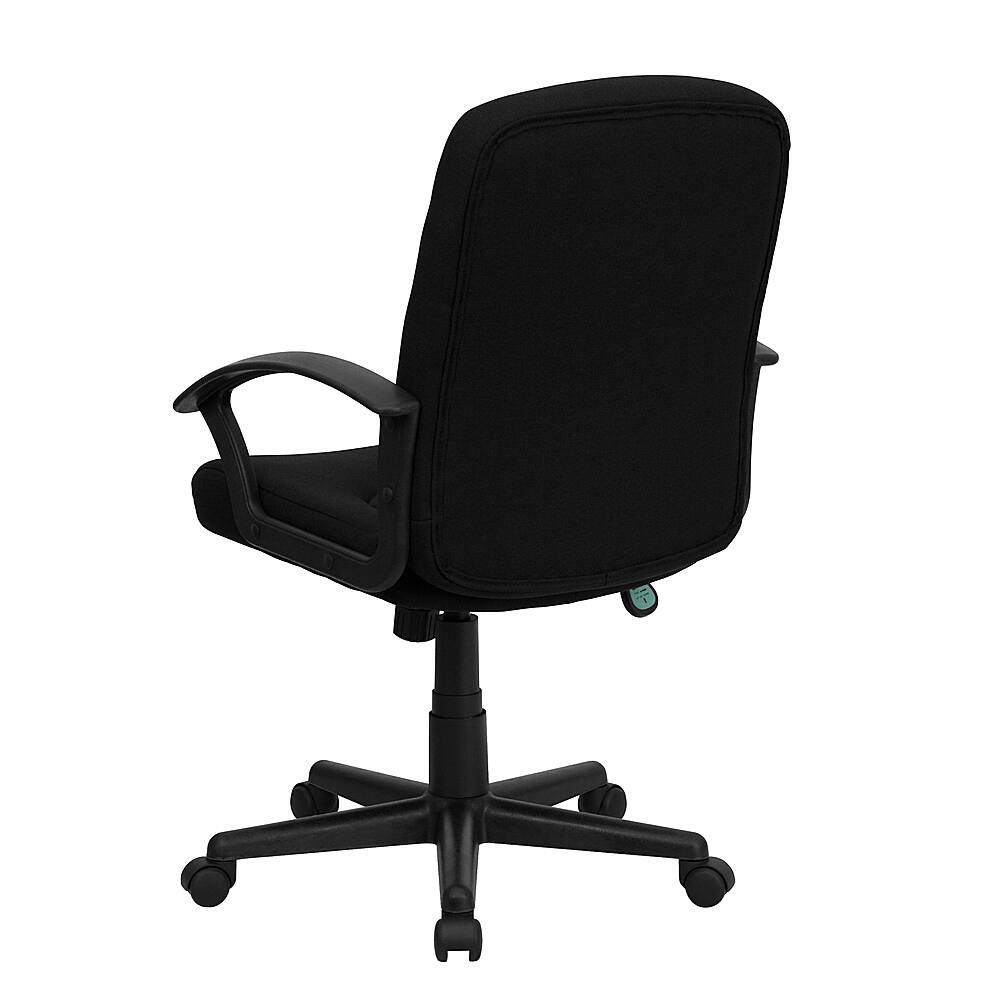 Alt View 14. Alamont Home - Garver Contemporary Fabric Executive Swivel Office Chair - Black.