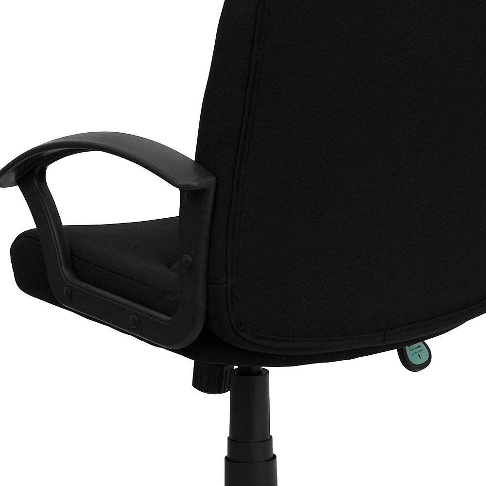 Alt View 15. Alamont Home - Garver Contemporary Fabric Executive Swivel Office Chair - Black.