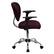 Alt View 13. Alamont Home - Beverly Contemporary Mesh Swivel Office Chair with Arms - Burgundy.