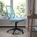 Alt View 12. Alamont Home - Salerno Contemporary Mesh Executive Swivel Armless Office Chair - Light Blue.