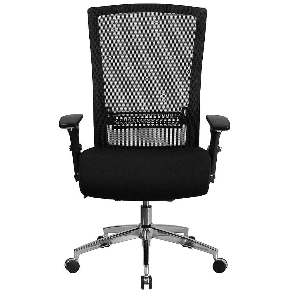 Alt View 11. Alamont Home - Hercules Contemporary Mesh 24/7 Big & Tall Swivel High Back Office Chair - Black Fabric/Mesh.