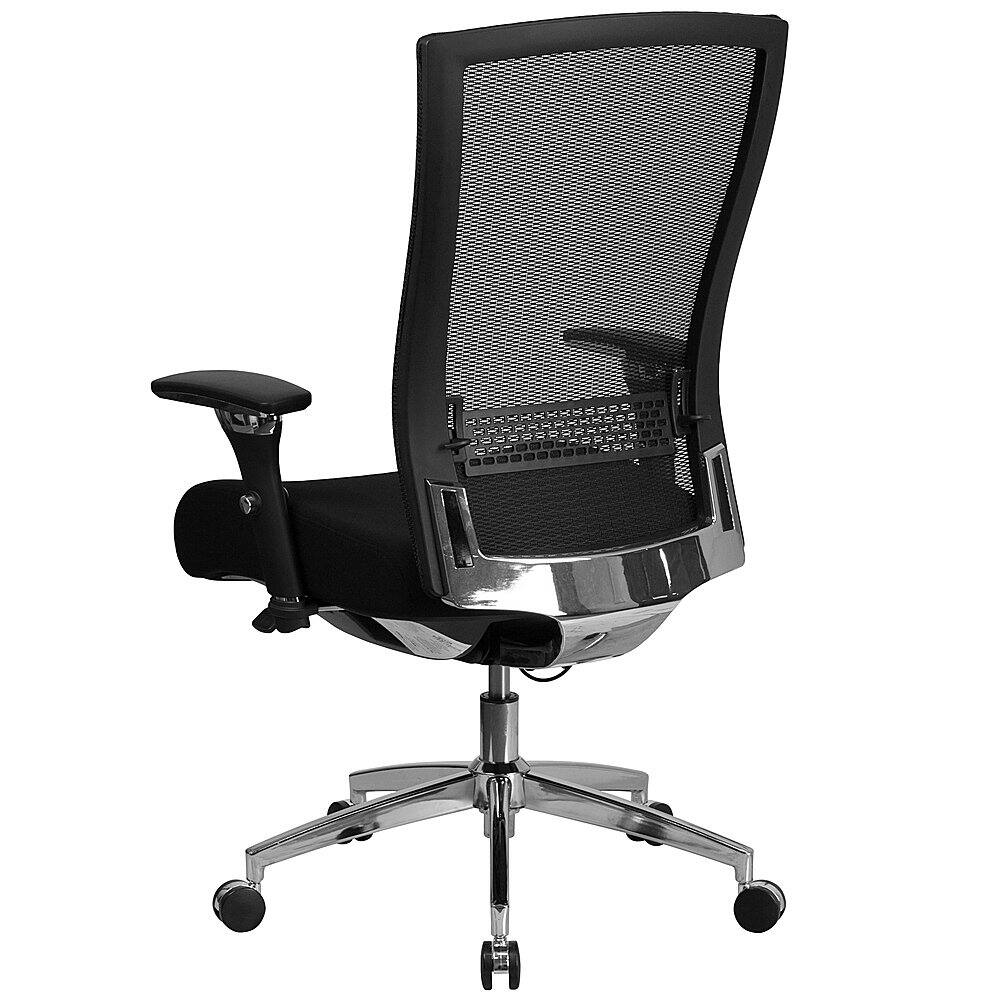 Alt View 12. Alamont Home - Hercules Contemporary Mesh 24/7 Big & Tall Swivel High Back Office Chair - Black Fabric/Mesh.