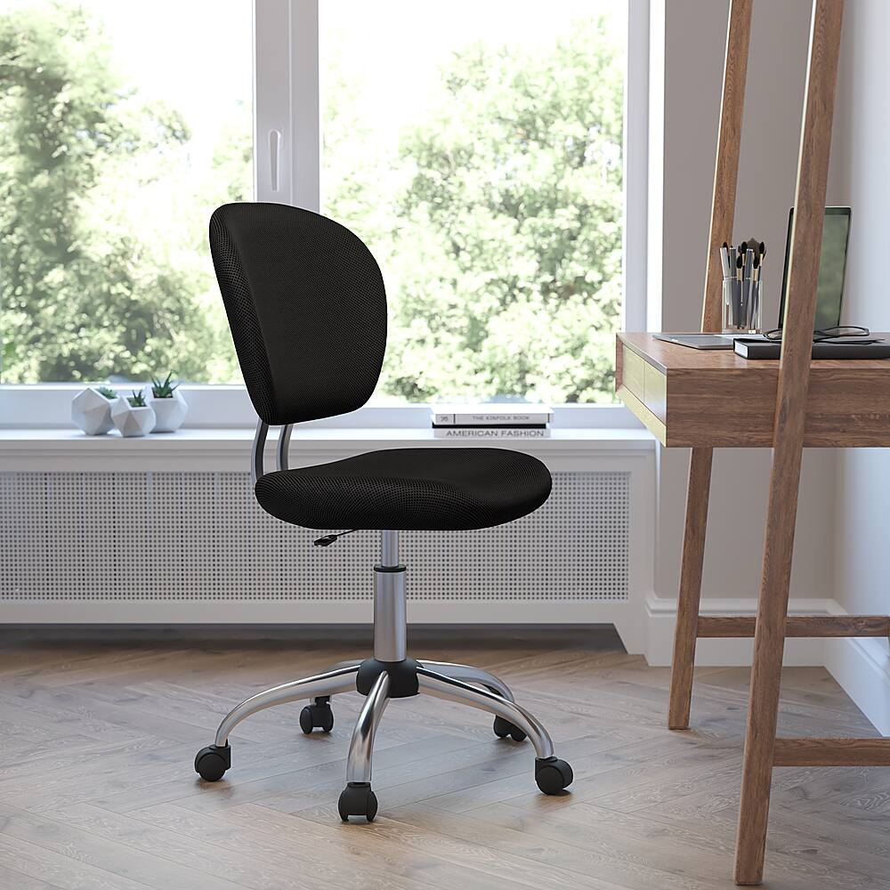 Alt View 12. Alamont Home - Beverly Contemporary Mesh Swivel Office Chair - Black.