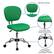 Alt View 40. Alamont Home - Beverly Contemporary Mesh Swivel Office Chair - Bright Green.