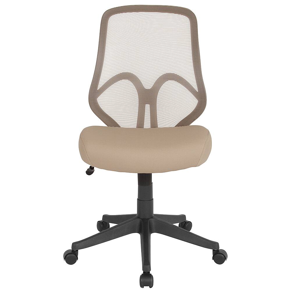 brown mesh desk chair