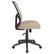 Alt View 14. Alamont Home - Salerno Contemporary Mesh Executive Swivel Armless Office Chair - Light Brown.