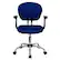 Alt View 12. Alamont Home - Beverly Contemporary Mesh Swivel Office Chair - Blue.