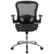 Alt View 11. Alamont Home - Sam Contemporary Mid-Back Black Mesh Chair with Synchro-Tilt & Height Adjustable Flip-Up Arms - Black.
