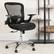 Alt View 12. Alamont Home - Sam Contemporary Mid-Back Black Mesh Chair with Synchro-Tilt & Height Adjustable Flip-Up Arms - Black.